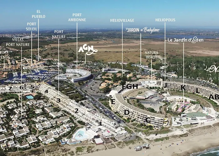 Heliopolis L1 Vue By Agn- 4 Personnes Agde